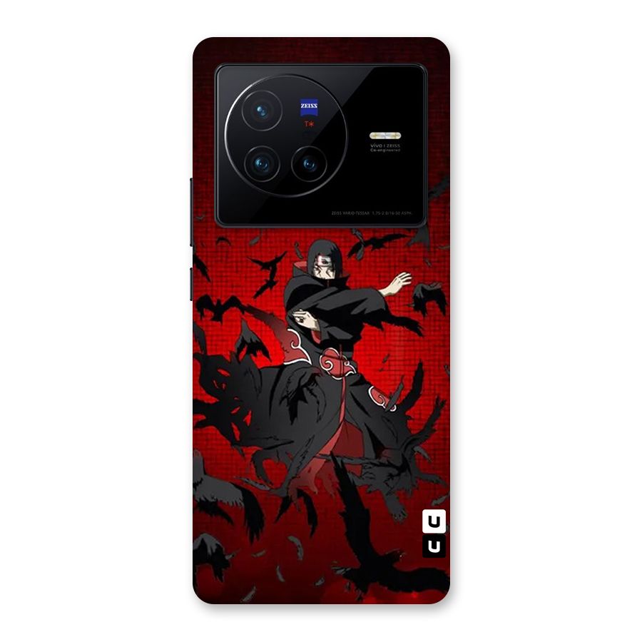 Itachi Stance For War Back Case for Vivo X80