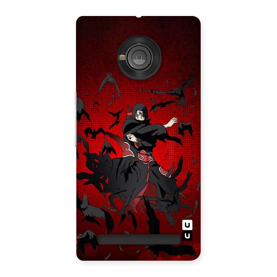 Itachi Stance For War Back Case for Yuphoria
