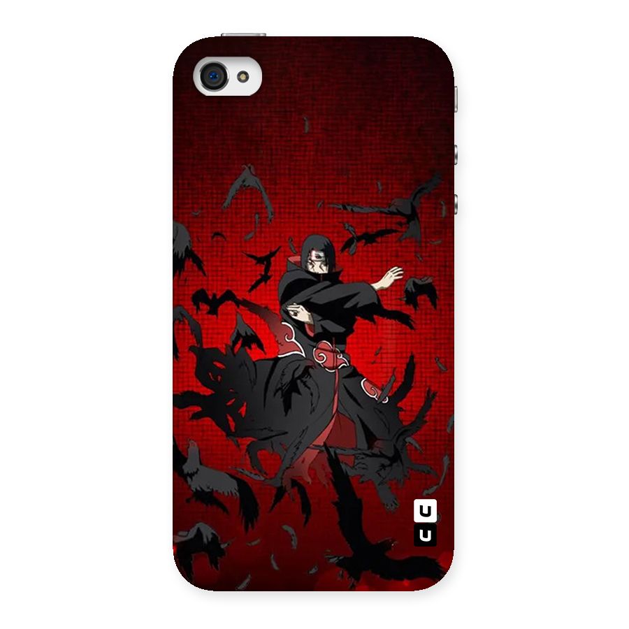 Itachi Stance For War Back Case for iPhone 4 4s