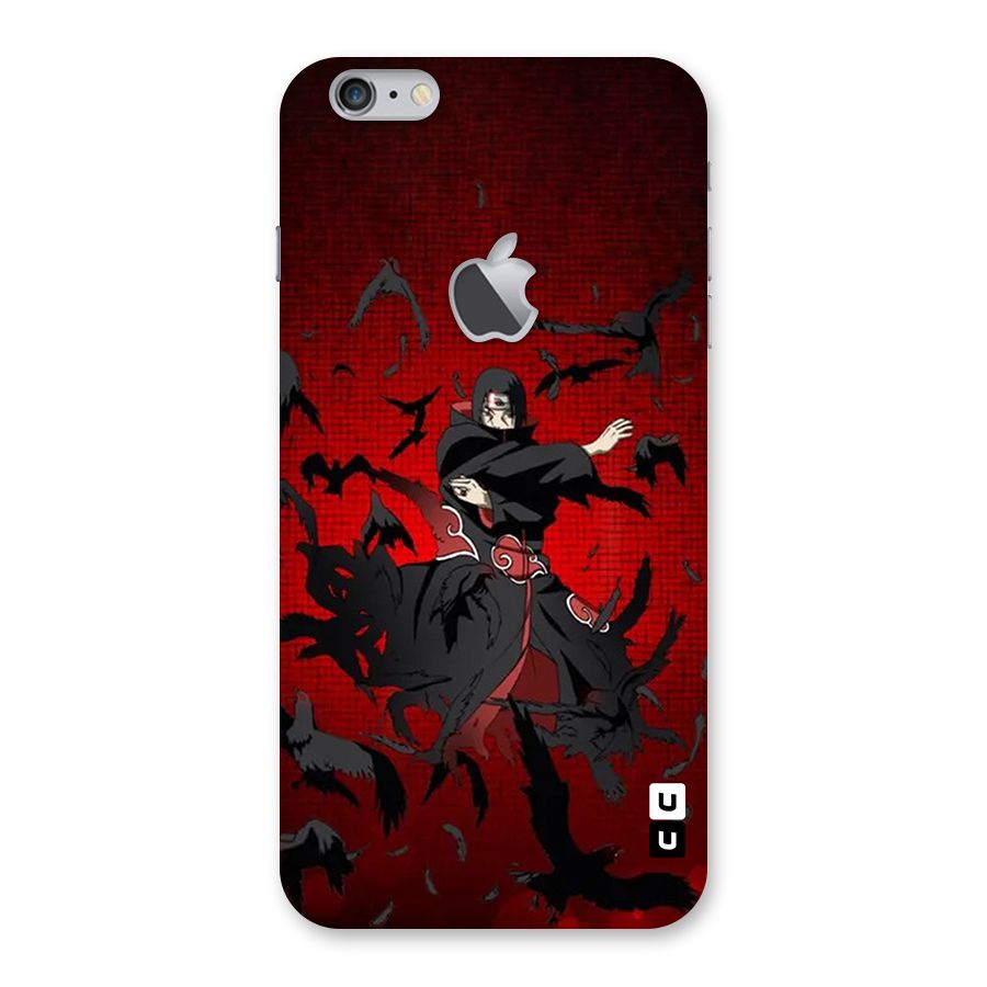Itachi Stance For War Back Case for iPhone 6 Plus 6S Plus Logo Cut