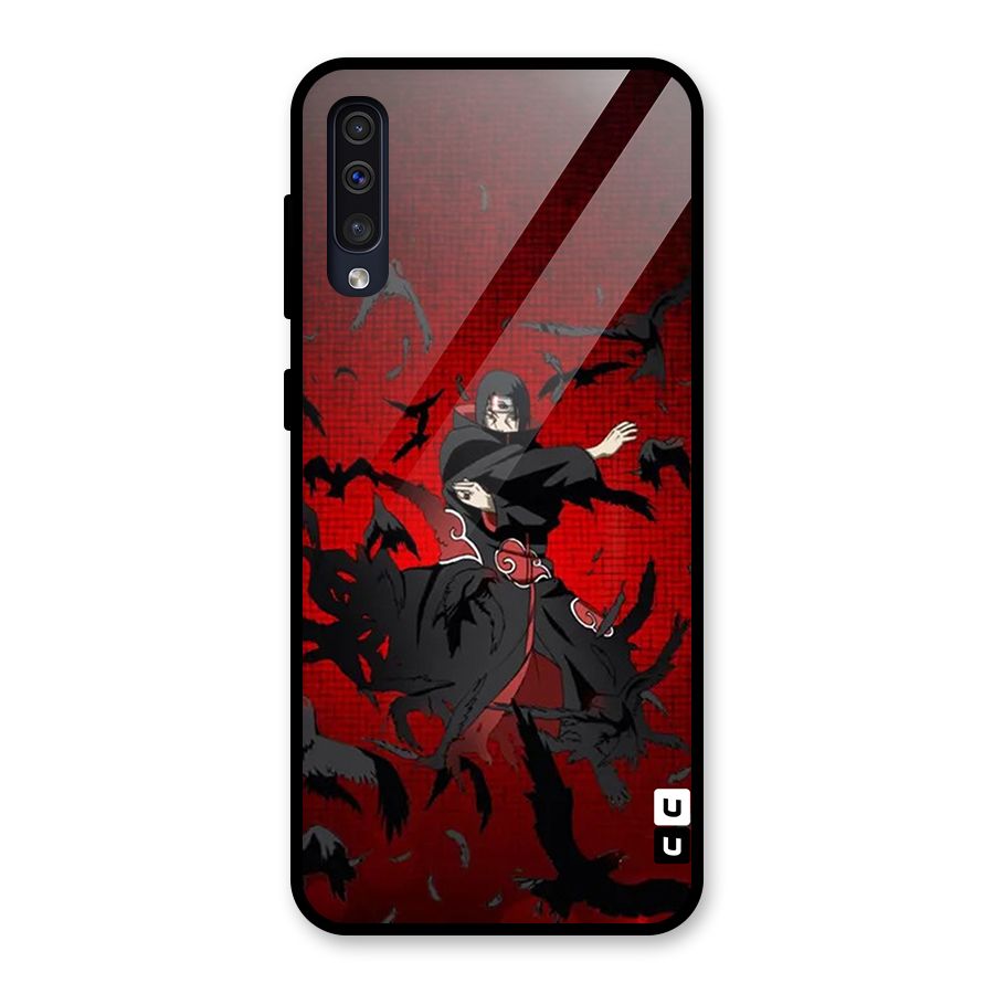 Itachi Stance For War Glass Back Case for Galaxy A50s