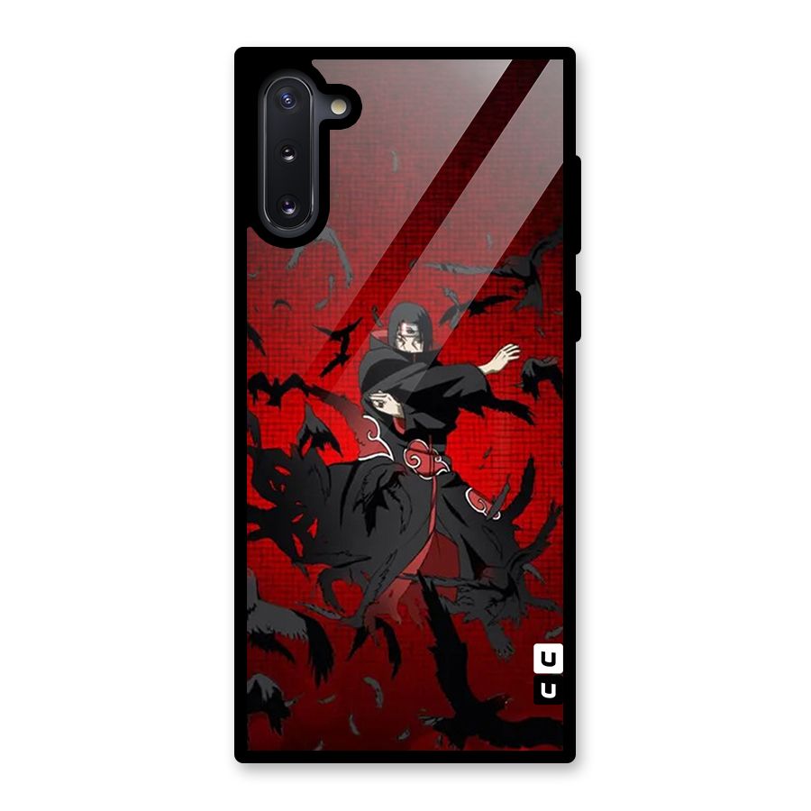 Itachi Stance For War Glass Back Case for Galaxy Note 10