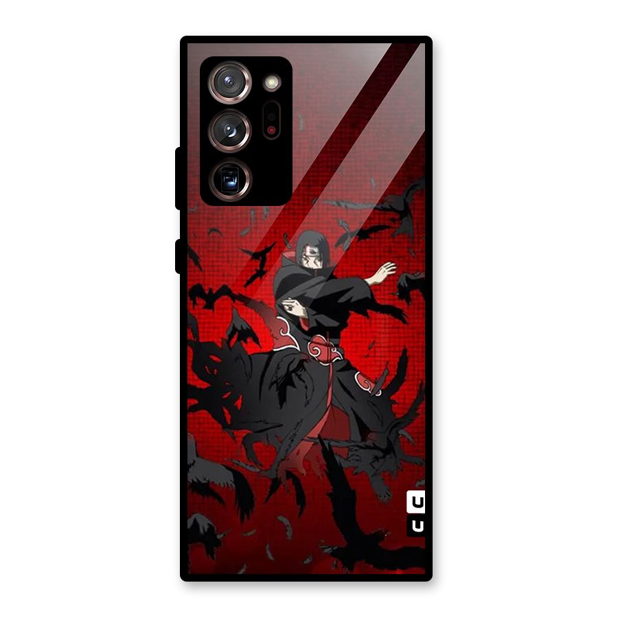 Itachi Stance For War Glass Back Case for Galaxy Note 20 Ultra