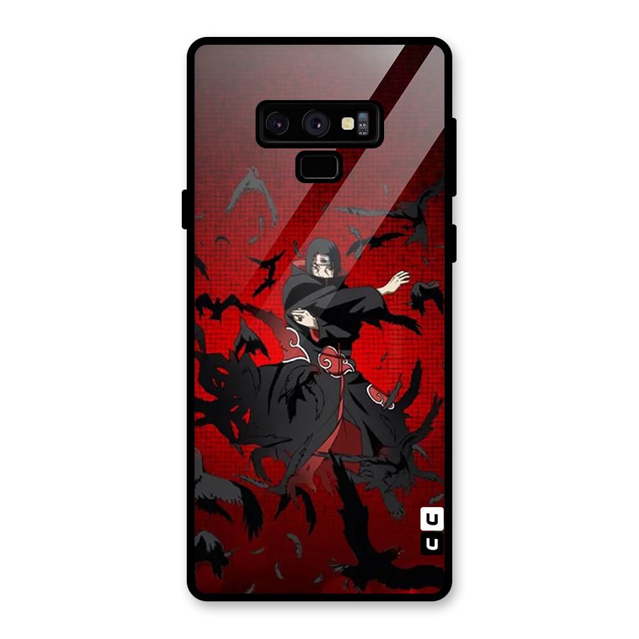 Itachi Stance For War Glass Back Case for Galaxy Note 9