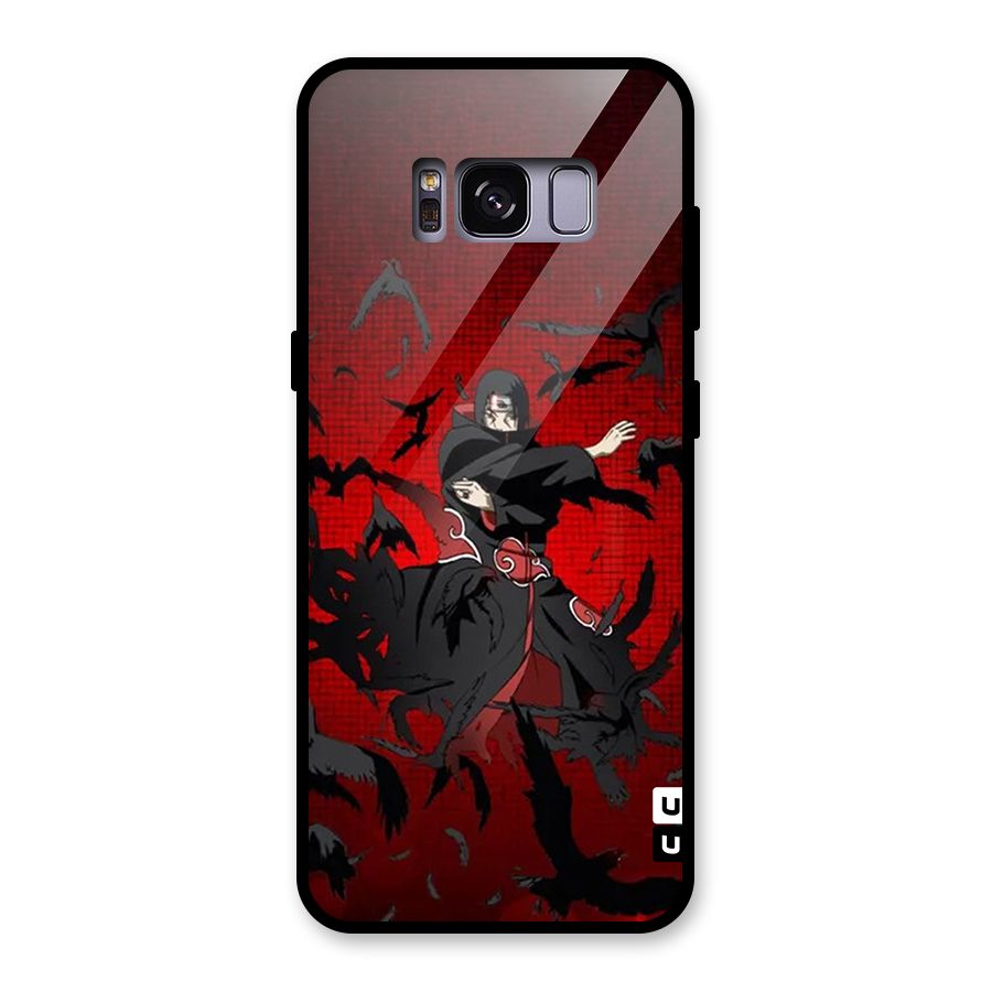 Itachi Stance For War Glass Back Case for Galaxy S8