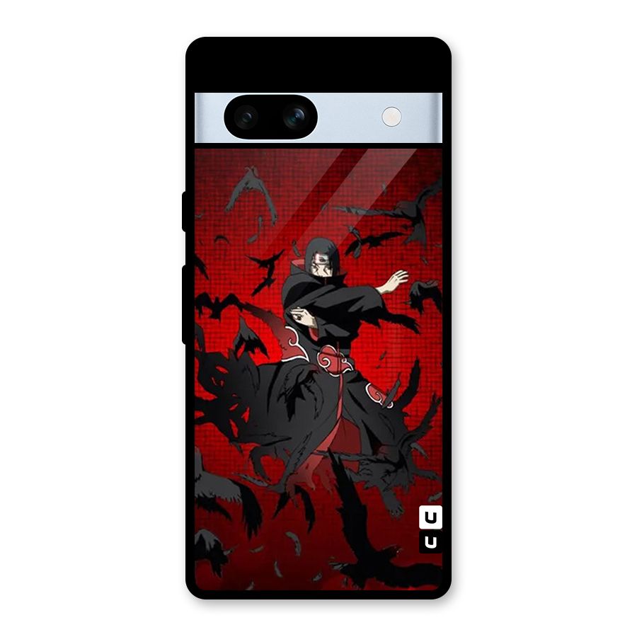 Itachi Stance For War Glass Back Case for Google Pixel 7a