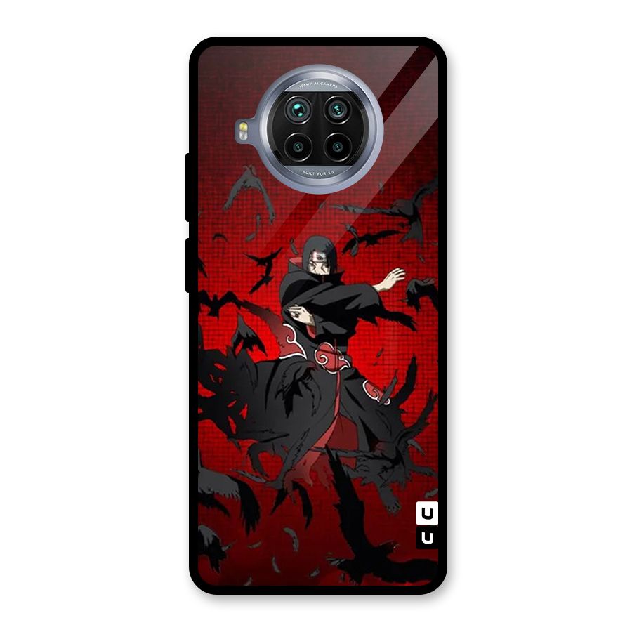 Itachi Stance For War Glass Back Case for Mi 10i