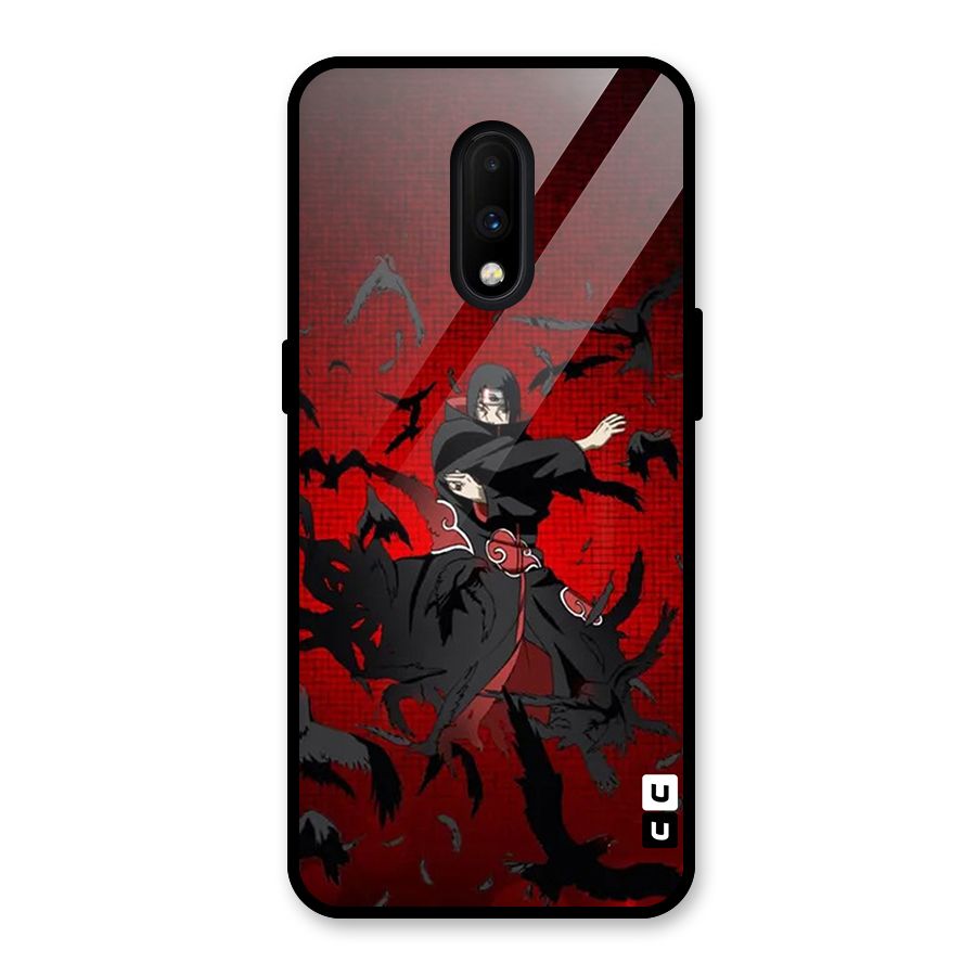 Itachi Stance For War Glass Back Case for OnePlus 7