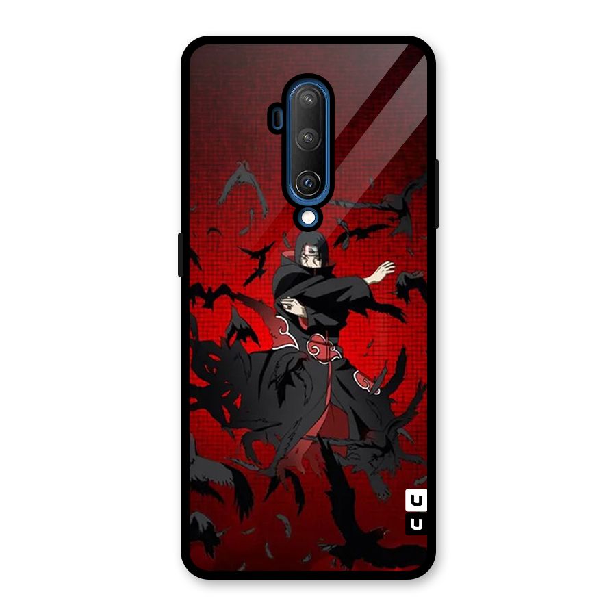 Itachi Stance For War Glass Back Case for OnePlus 7T Pro