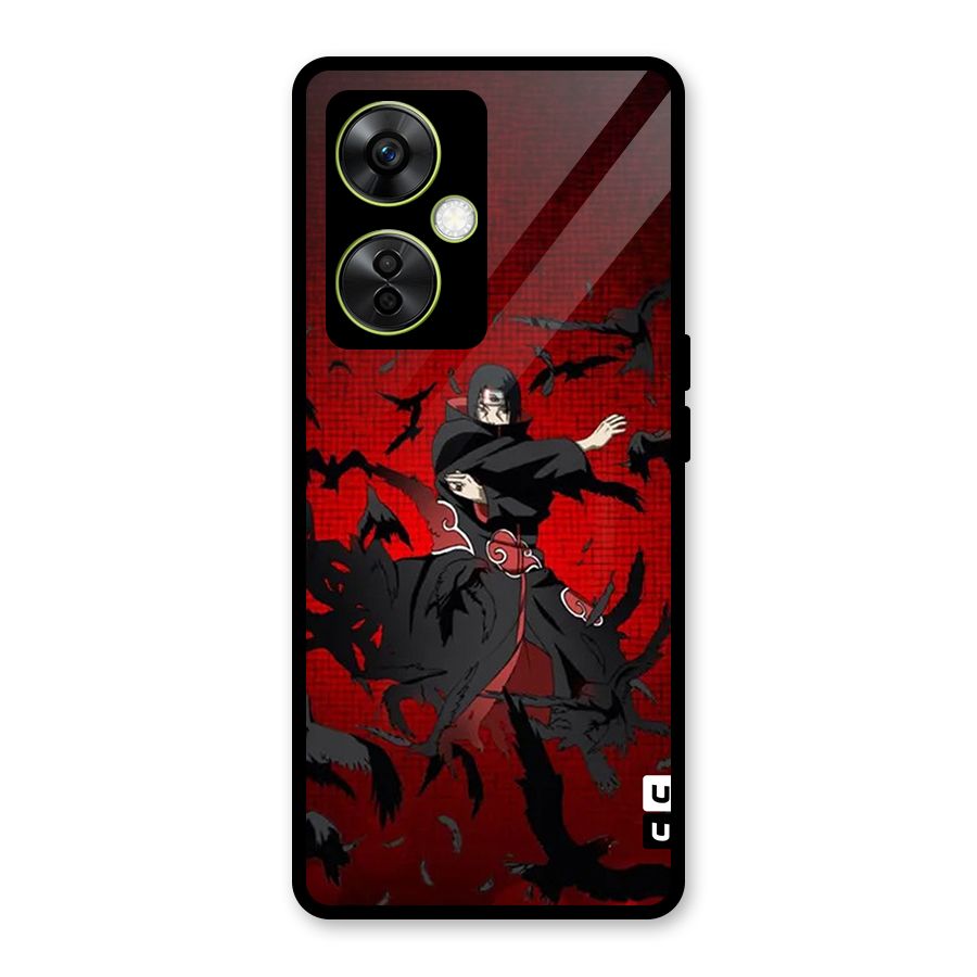 Itachi Stance For War Glass Back Case for OnePlus Nord CE 3 Lite