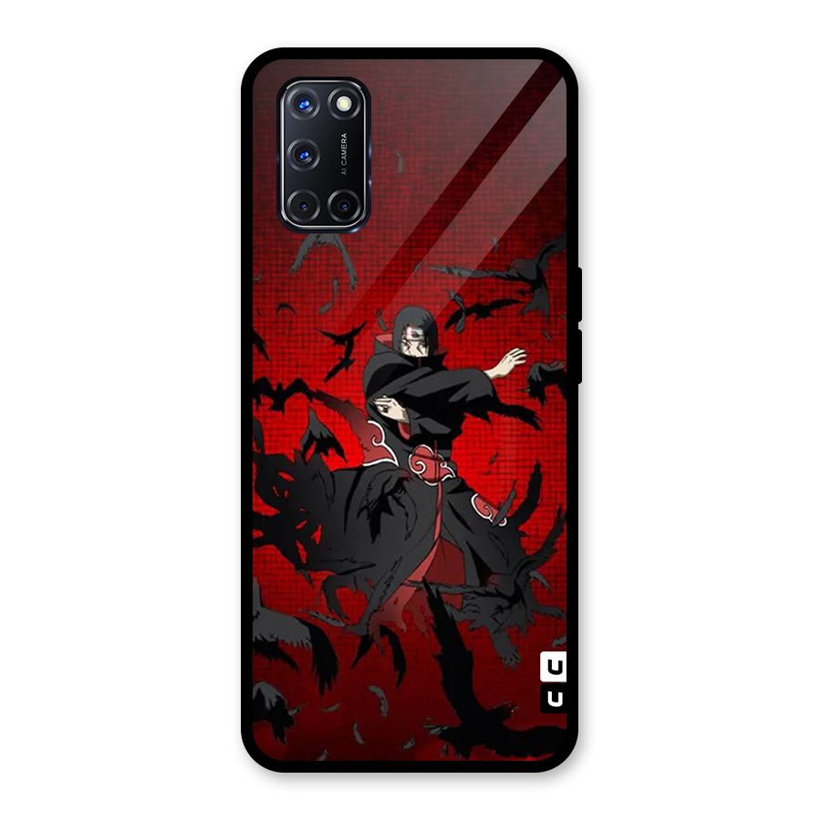 Itachi Stance For War Glass Back Case for Oppo A52