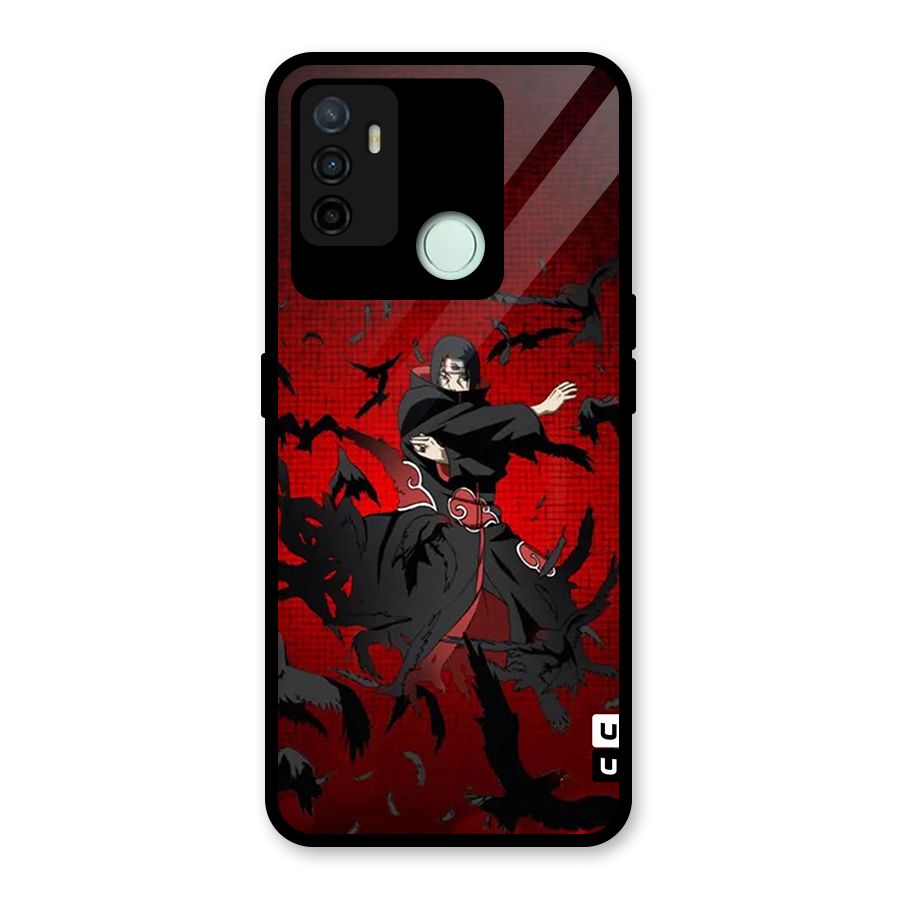 Itachi Stance For War Glass Back Case for Oppo A53
