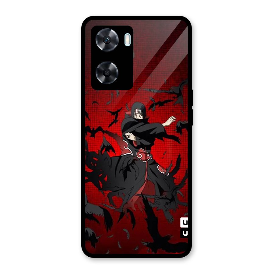 Itachi Stance For War Glass Back Case for Oppo A77