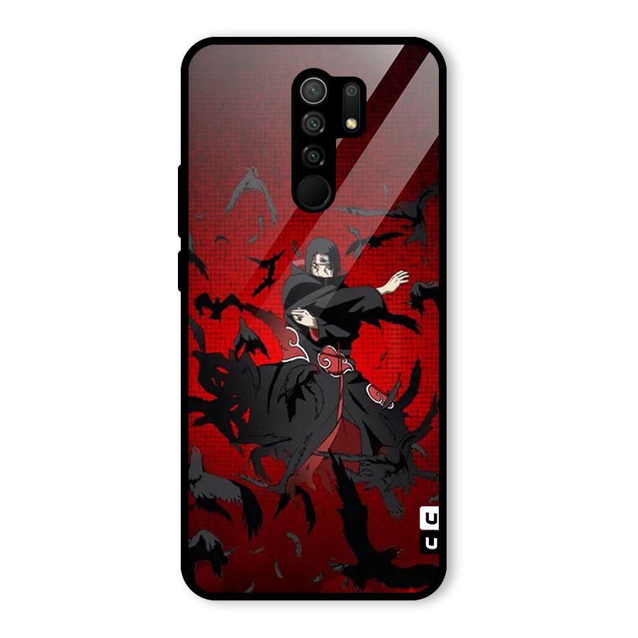 Itachi Stance For War Glass Back Case for Poco M2