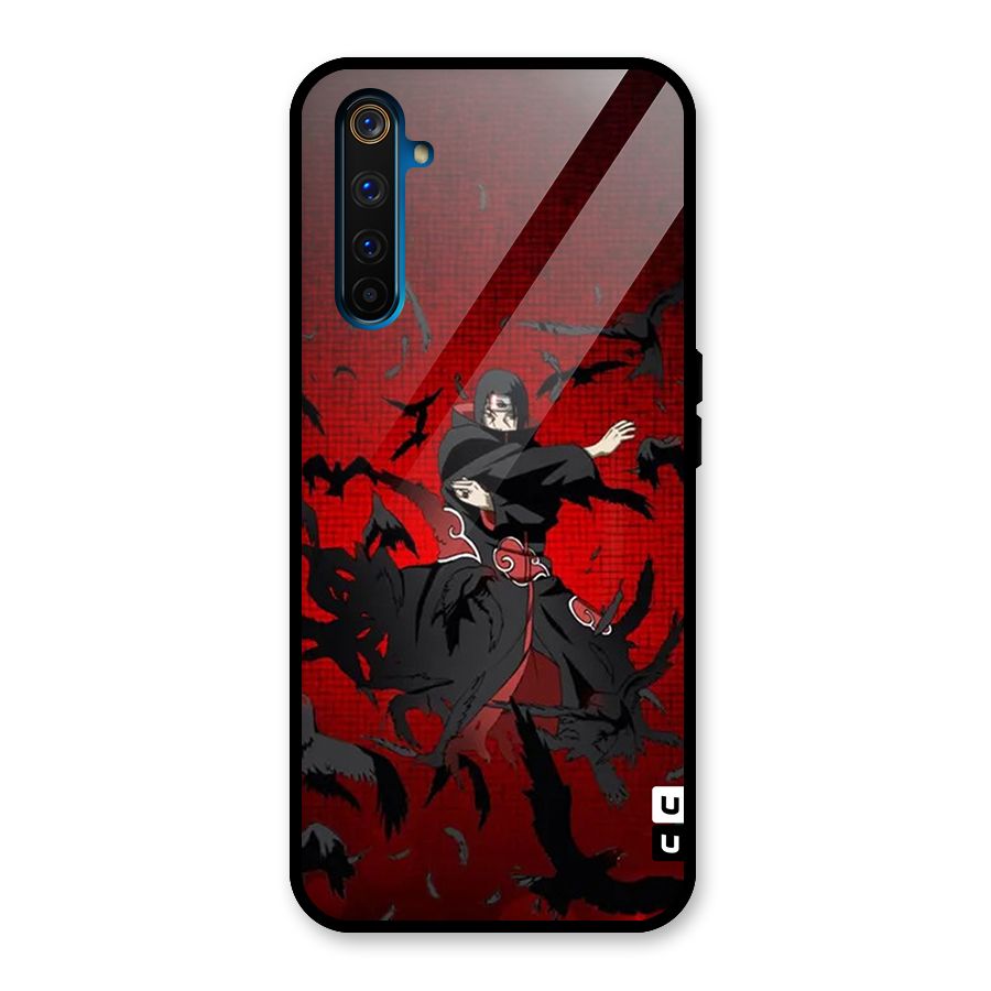 Itachi Stance For War Glass Back Case for Realme 6 Pro