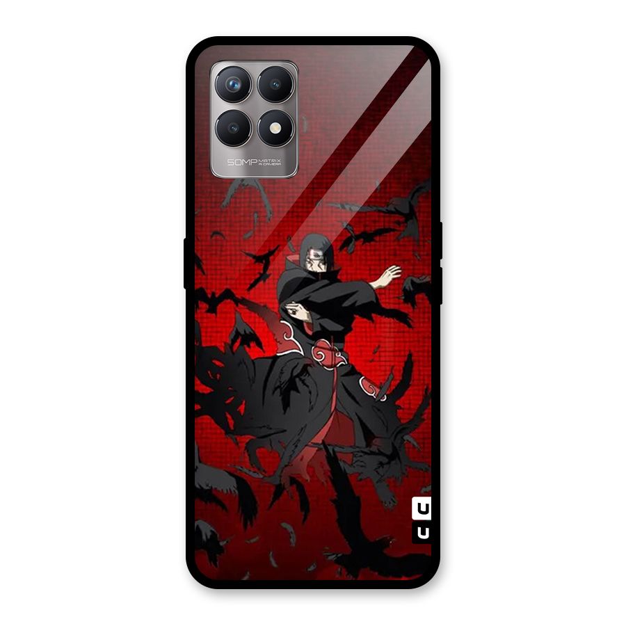 Itachi Stance For War Glass Back Case for Realme 8i