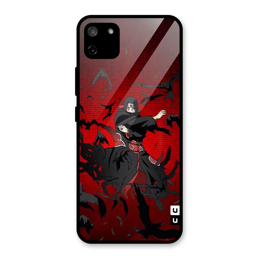 Itachi Stance For War Glass Back Case for Realme C11