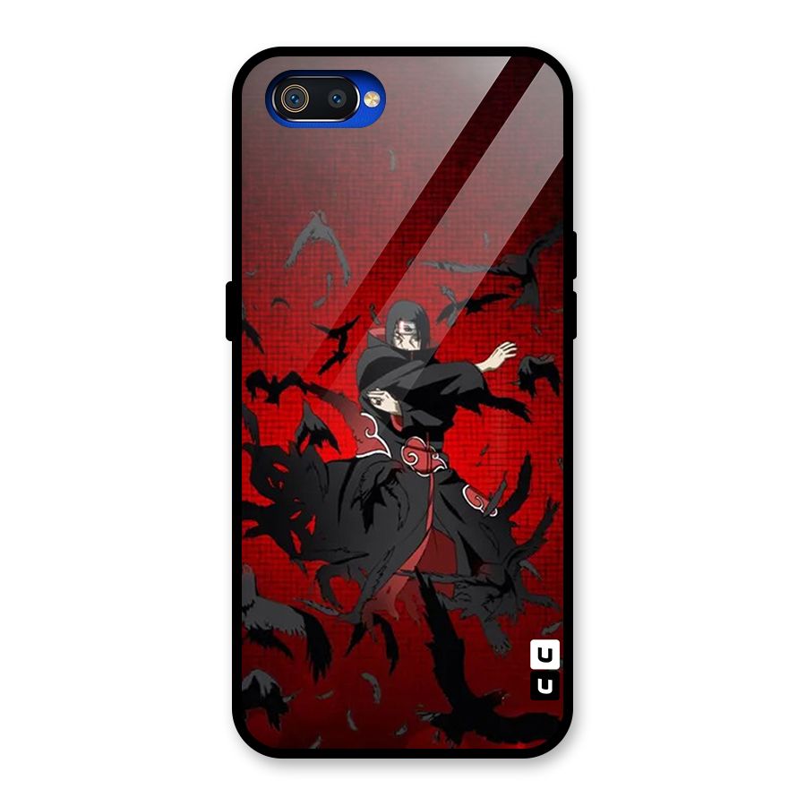 Itachi Stance For War Glass Back Case for Realme C2