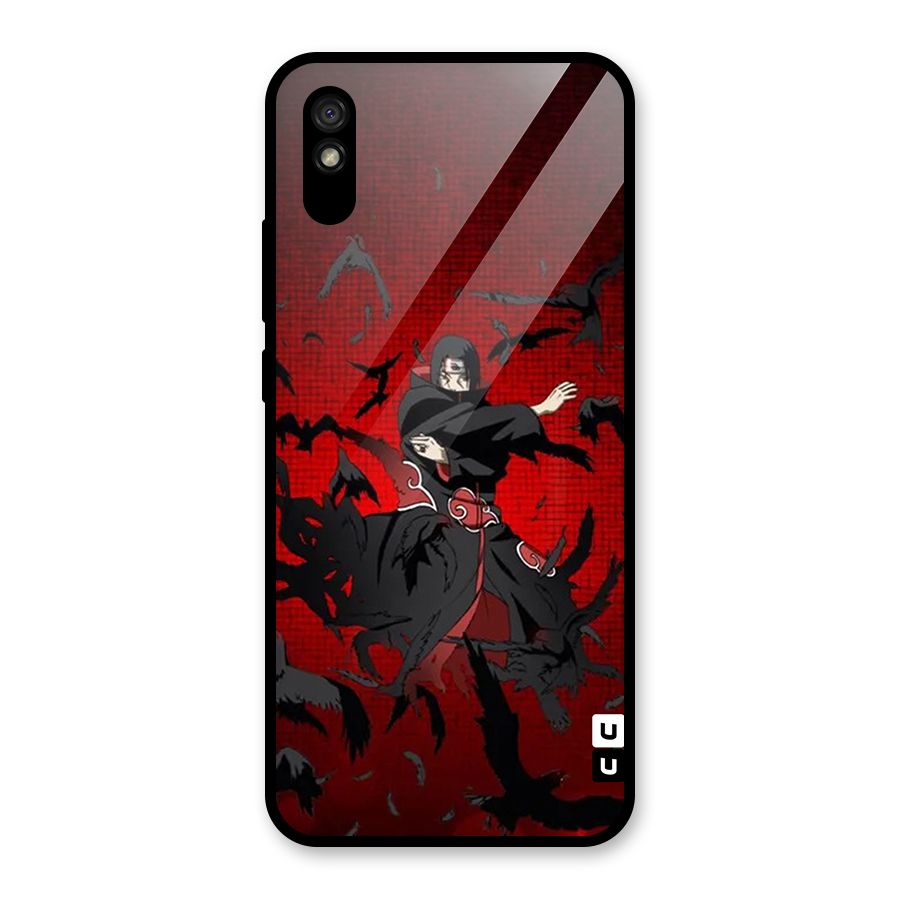 Itachi Stance For War Glass Back Case for Redmi 9i