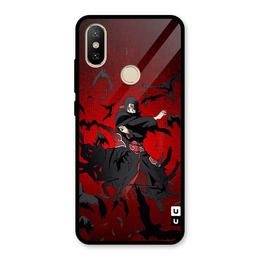 Itachi Stance For War Glass Back Case for Redmi A2