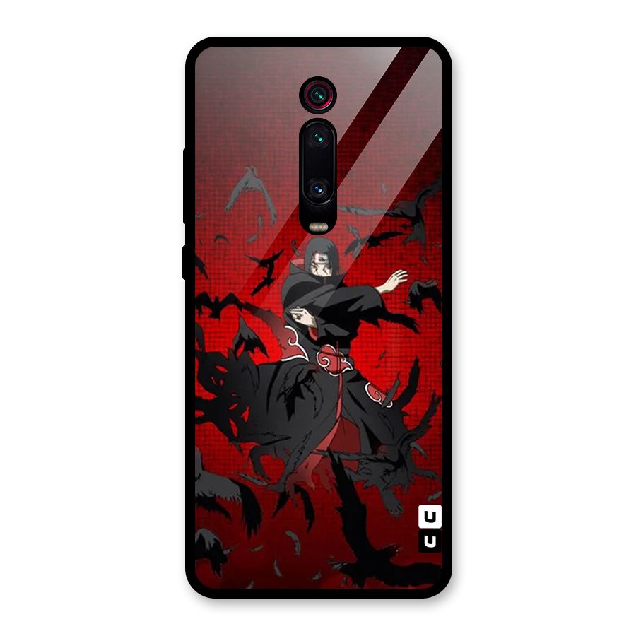Itachi Stance For War Glass Back Case for Redmi K20
