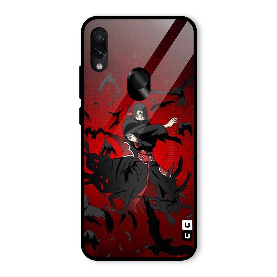 Itachi Stance For War Glass Back Case for Redmi Note 7