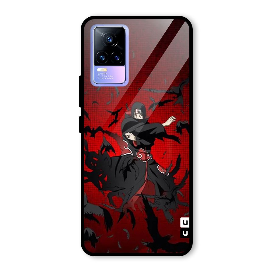 Itachi Stance For War Glass Back Case for Vivo Y73