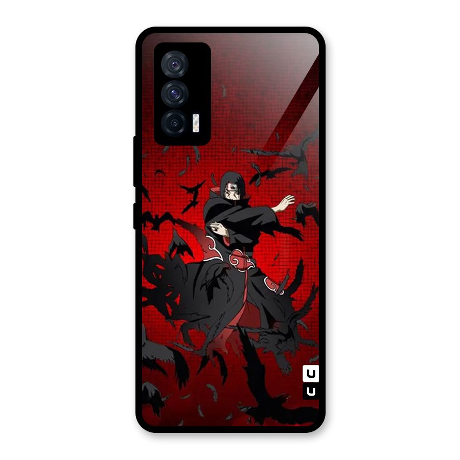 Itachi Stance For War Glass Back Case for Vivo iQOO 7 5G