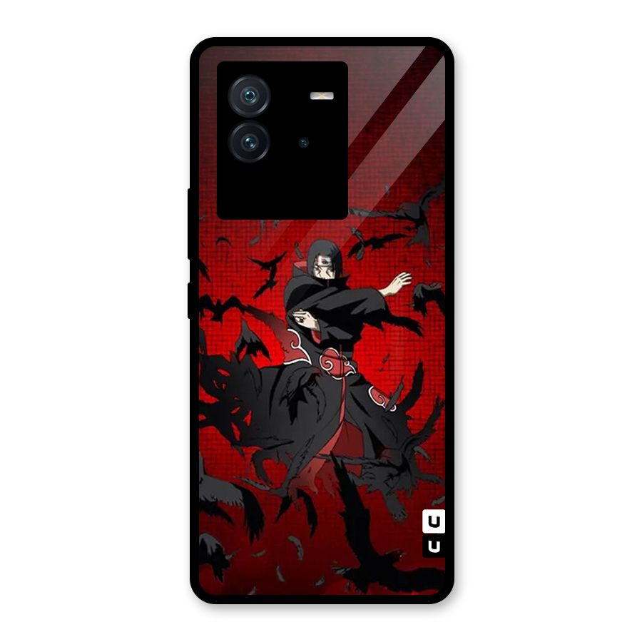 Itachi Stance For War Glass Back Case for Vivo iQOO Neo 6 5G
