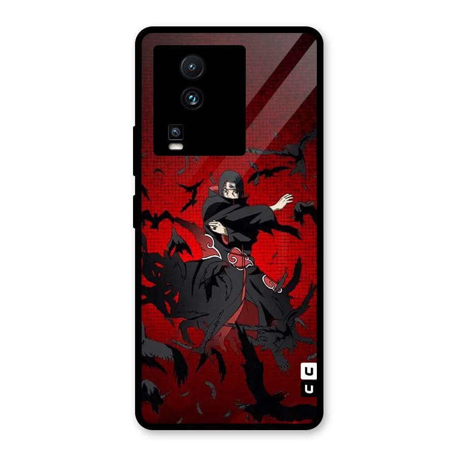 Itachi Stance For War Glass Back Case for Vivo iQOO Neo 7