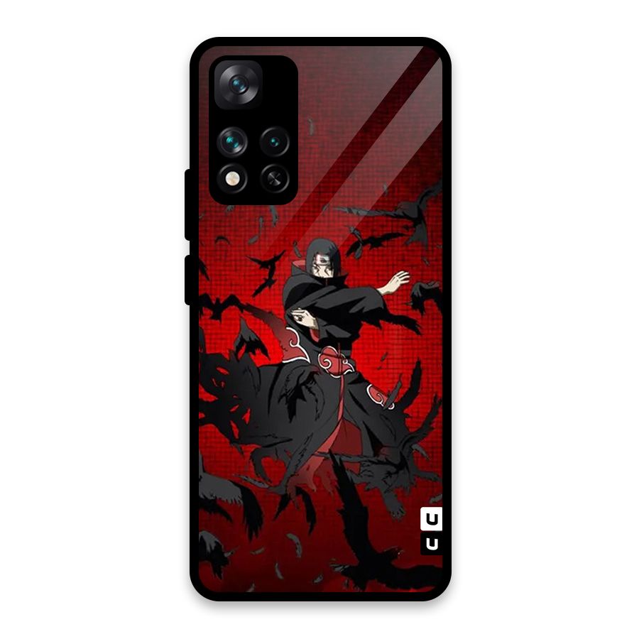 Itachi Stance For War Glass Back Case for Xiaomi 11i 5G