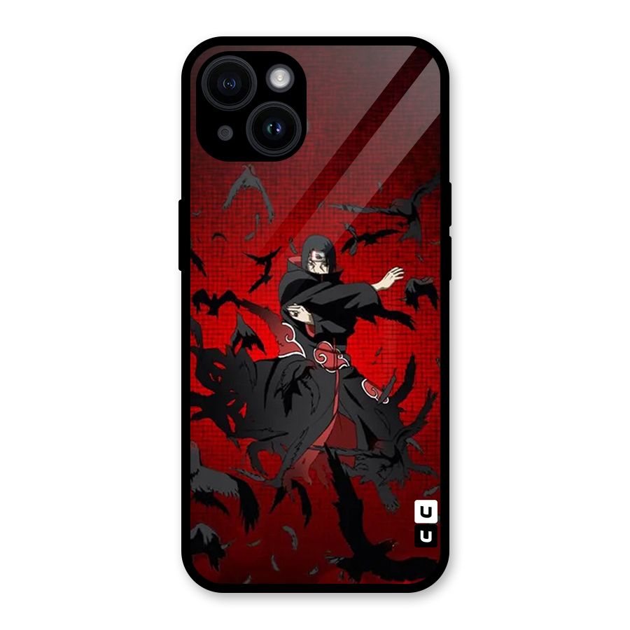 Itachi Stance For War Glass Back Case for iPhone 14