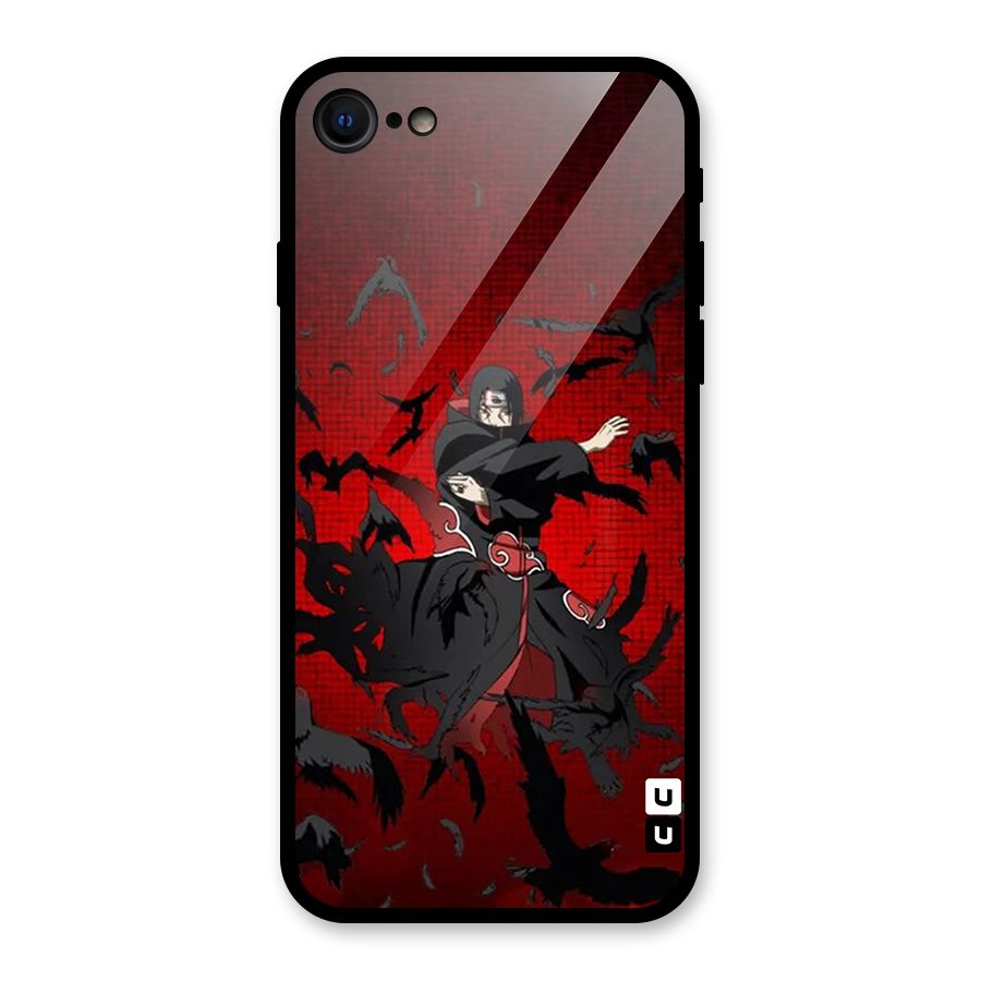 Itachi Stance For War Glass Back Case for iPhone 7