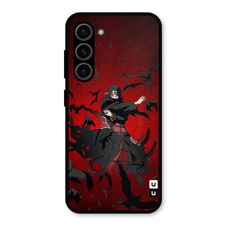 Itachi Stance For War Metal Back Case for Galaxy S23