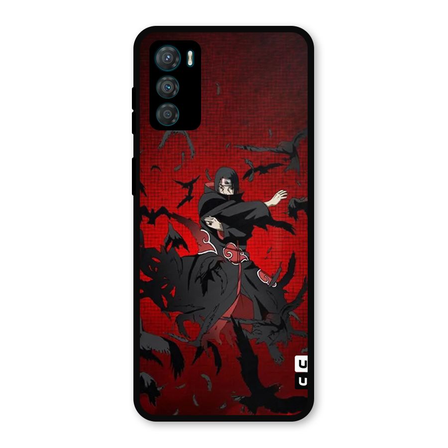 Itachi Stance For War Metal Back Case for Moto G42