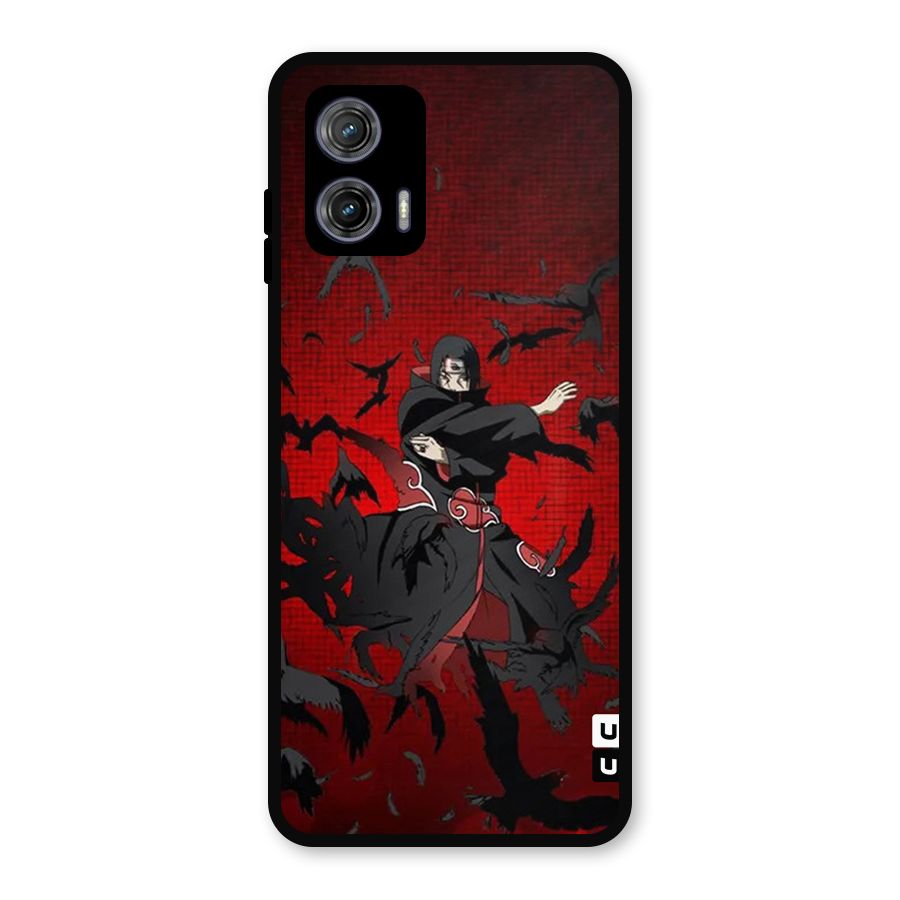 Itachi Stance For War Metal Back Case for Moto G73