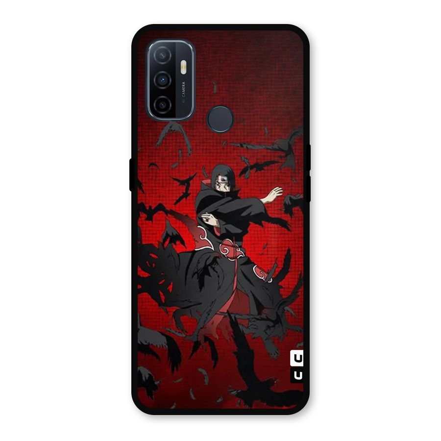 Itachi Stance For War Metal Back Case for Oppo A53