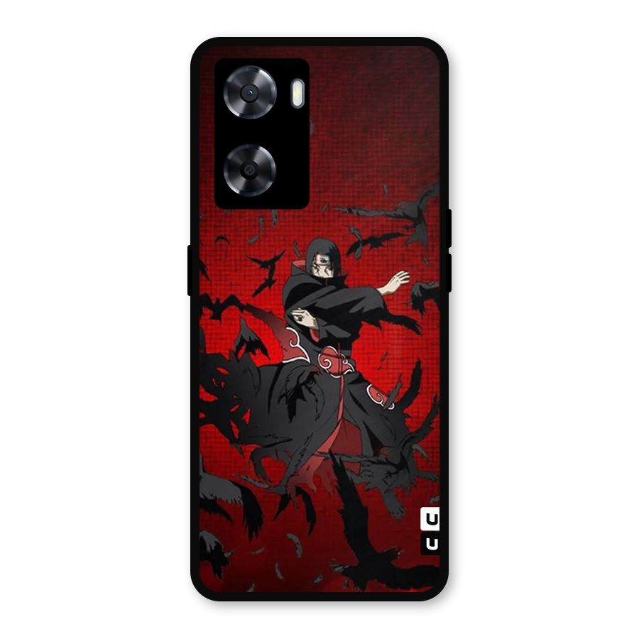 Itachi Stance For War Metal Back Case for Oppo A77