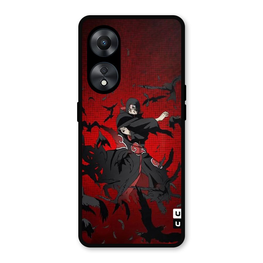 Itachi Stance For War Metal Back Case for Oppo A78