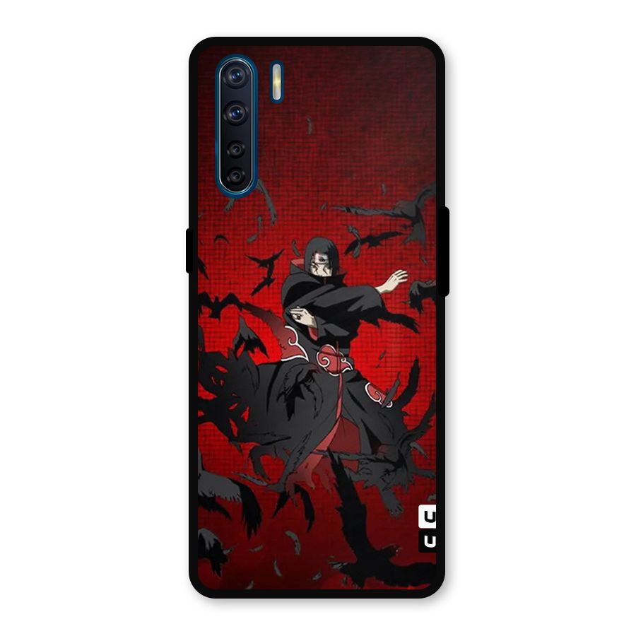 Itachi Stance For War Metal Back Case for Oppo F15