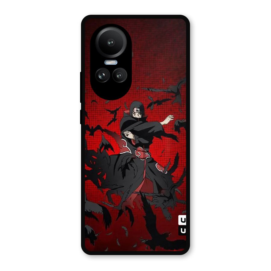 Itachi Stance For War Metal Back Case for Oppo Reno10