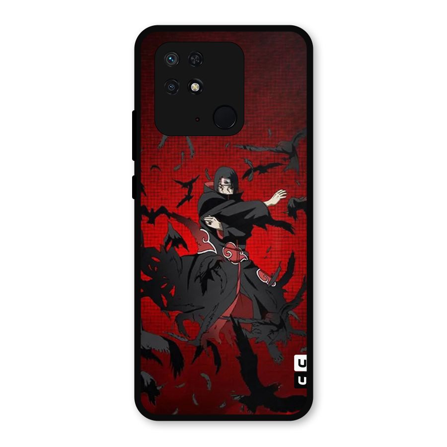 Itachi Stance For War Metal Back Case for Redmi 10