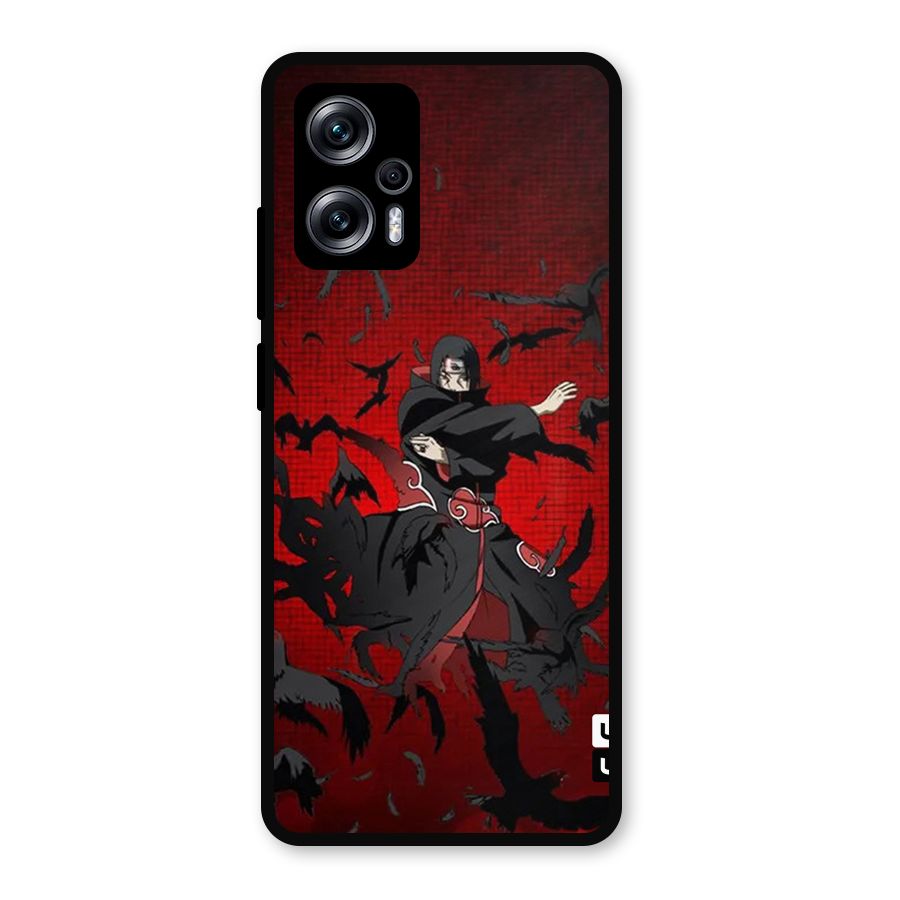 Itachi Stance For War Metal Back Case for Redmi K50i