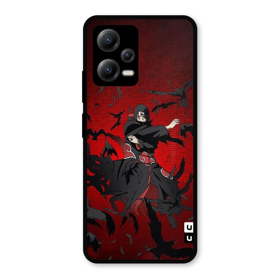 Itachi Stance For War Metal Back Case for Redmi Note 12 5G
