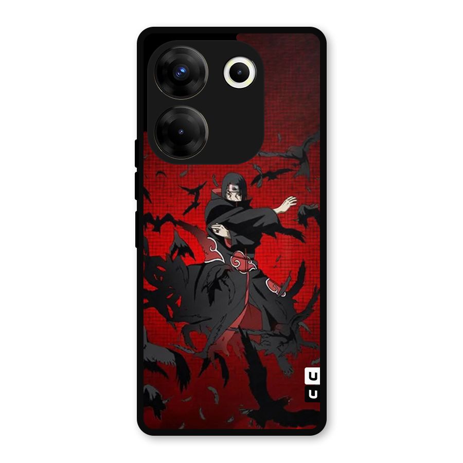 Itachi Stance For War Metal Back Case for Tecno Camon 20 Pro