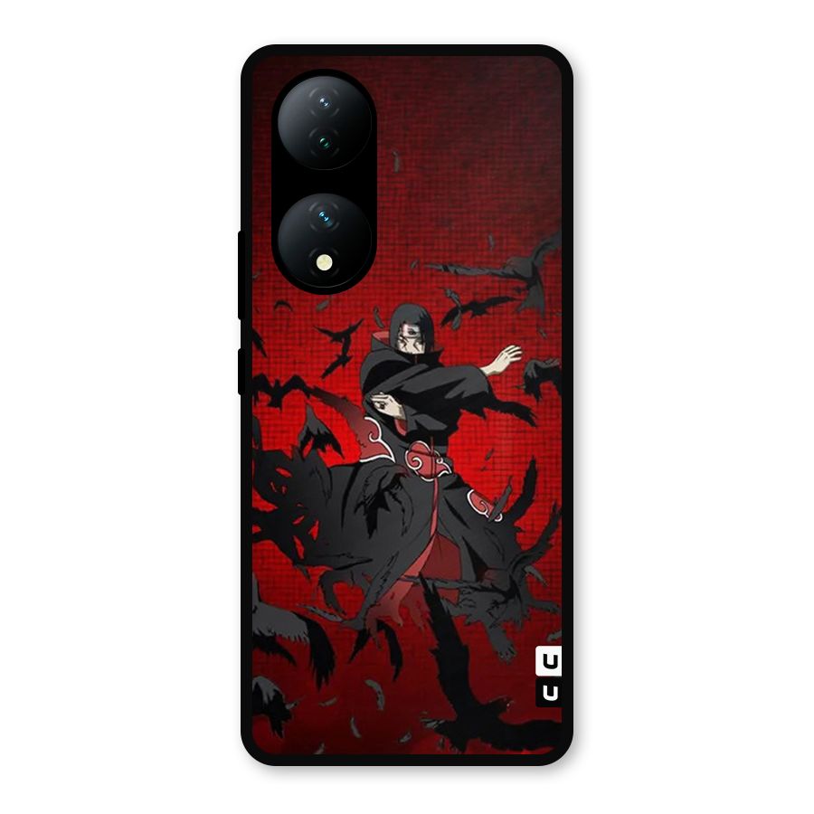 Itachi Stance For War Metal Back Case for Vivo Y100a