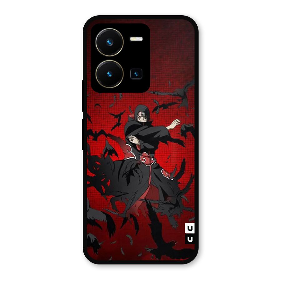 Itachi Stance For War Metal Back Case for Vivo Y35