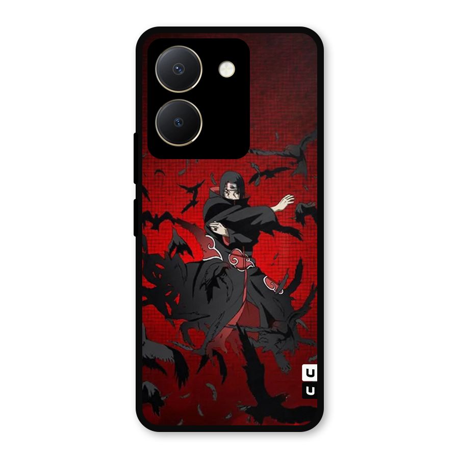 Itachi Stance For War Metal Back Case for Vivo Y36
