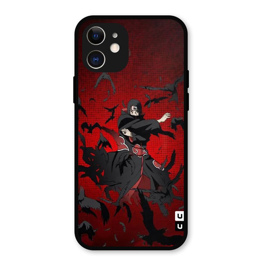 Itachi Stance For War Metal Back Case for iPhone 12