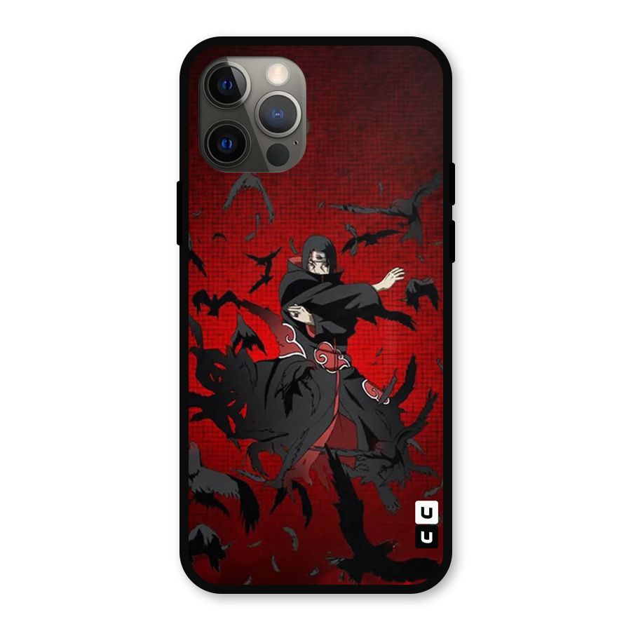 Itachi Stance For War Metal Back Case for iPhone 12 Pro